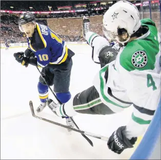  ?? CP FILE PHOTO ?? Scottie Upshall, whose parents are from Bell Island, is in the Vancouver Canucks’ camp on a PTO.