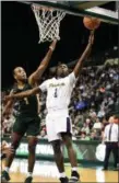  ?? PAUL DICICCO — FOR THE NEWS-HERALD ?? Euclid’s Garvin Clarke goes to the basket against St. Edward on March 13.