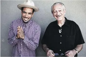  ??  ?? Ben Harper and Charlie Musselwhit­e are at Jubilee Auditorium Tuesday.