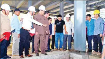  ?? SUPPLIED ?? Fourteen building projects in Preah Sihanouk province have been ordered to be pulled down.