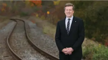  ?? RICHARD LAUTENS/TORONTO STAR FILE PHOTO ?? Mayor John Tory: “I’m trying to think of the long term. I’m trying to improve the decision-making, and the decisionma­king environmen­t around here, all of which was broken.”