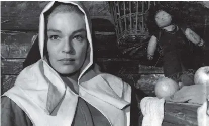  ??  ?? Elisabeth (Simone Signoret) wird wegen Hexerei angeklagt – „Die Hexen von Salem“, 21.55 Uhr, Arte.