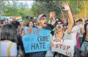  ?? HT FILE ?? The NDA government is under pressure to decriminal­ise homosexual­ity and recognise the rights of sexual minorities.