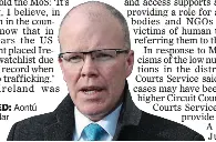  ?? ?? OUTRAGED: Aontú leader Peadar
Tóibín