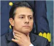  ?? FOTO: DPA ?? Mexikos Präsident Enrique Peña Nieto reist nicht in die Vereinigte­n Staaten.