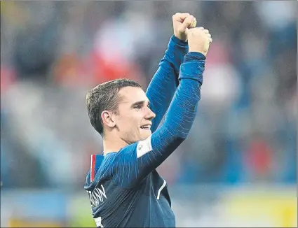  ?? FOTO: AP ?? Antoine Griezmann centra gran parte de las esperanzas de Francia en cuanto a conquistar el cetro el próximo domingo ante Croacia