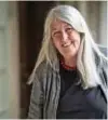  ?? ?? La storica britannica Mary Beard, 69 anni