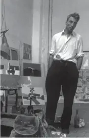  ??  ?? Nicolas de Staël. 1954 (Ph. Denise Colomb)