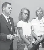  ?? MATT WEST/BOSTON HERALD/AP ?? Michelle Carter will now have to serve 15 months.