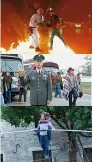  ??  ?? Zemeckis’ blockbuste­rs: (top to bottom) Back To The
Future (1985), Forrest Gump (1994) and The Walk.