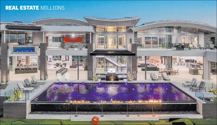  ?? IS Luxury ?? Last year’s most expensive luxury listing on the market was this $32.5 million Seven Hills mansion. It went off the market in November.