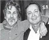  ?? PAUL A. HEBERT/INVISION 2015 ?? Brothers Peter Farrelly, left, and Bobby Farrelly.