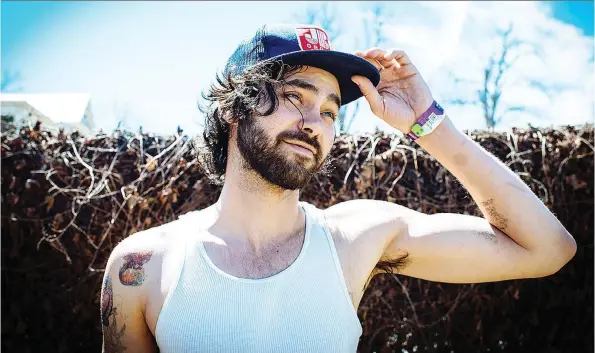  ??  ?? American folk-rock musician Shakey Graves makes his return to Regina, performing Monday at the Conexus Arts Centre at 8 p.m.