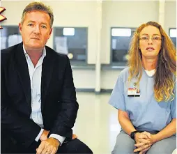  ??  ?? BROADCASTE­R and journalist Piers Morgan travels across the USA to meet some of America’s most notorious female murderers, in a quest to discover what drives them to kill.
At the Lowell Correction­al Institute in Florida he talks to Rebecca Fenton,...