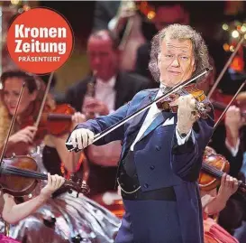  ??  ?? André Rieu: Ein absoluter Meister seines Faches