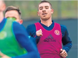  ??  ?? Declan Gallagher deserved his call-up to Scotland squad.