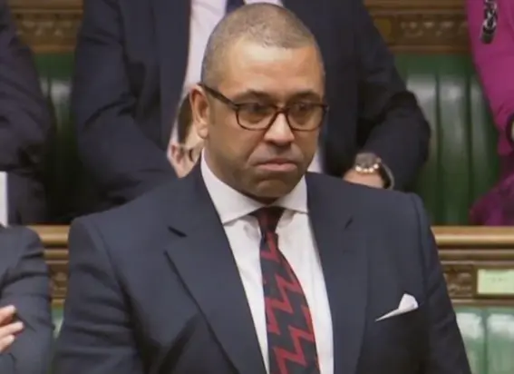  ??  ?? James Cleverly praised PC Keith Palmer, an old army friend he had known for 25 years (BBC)