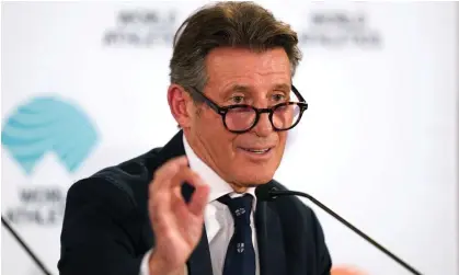  ?? ?? Athletics needs to ‘take a deep and objective look’ at itself, according to Seb Coe. Photograph: Martin Rickett/PA