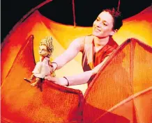 ?? MICHEL PINAULT ?? L’Illusion Theatre of Marionette­s will present Thumbelina at the children’s festival.