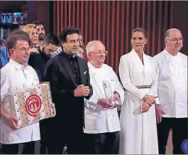  ?? TVE ?? Berasategu­i, Arzak y Subijana en la final de Masterchef