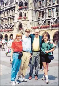  ?? Fisher family photo ?? Rebecca (right) is the surviving member of her family. Emily Klyce Fisher was murdered in 1995; brother Adrian died of a drug overdose in 1999; father Hubert died of cancer last year.