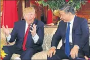  ?? REUTERS ?? Trump said he and the Chinese President have developed a friendship that should serve them well in the long term.
