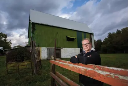  ?? JULIE JOCSAK TORSTAR ?? Jenifer Dayboll is nervous after a photo of her Sherkston property was included in a local woman’s Facebook post looking for people to pack up and move her belongings. That was followed by several other odd posts.