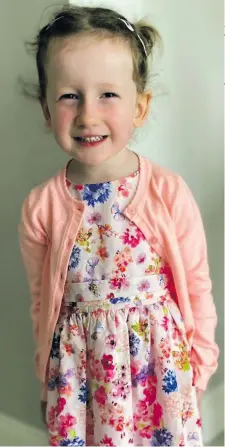  ??  ?? Happy fourth birthday to Gráinne Brennan from Cloonacool. MORE HAPPY BIRTHDAY PHOTOS ON PAGE 24