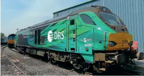  ?? ?? No. 68006 was able to show off the latest DRS livery at this year’s Open Day at Gresty Lane, Crewe. Peter Appleby