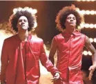  ?? JUSTIN LUBIN/NBC ?? French duo Les Twins took the prize for Season 1, but not without some online uproar.