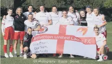  ?? ?? Netherton United after retaining their Cambs Womens Division One title.