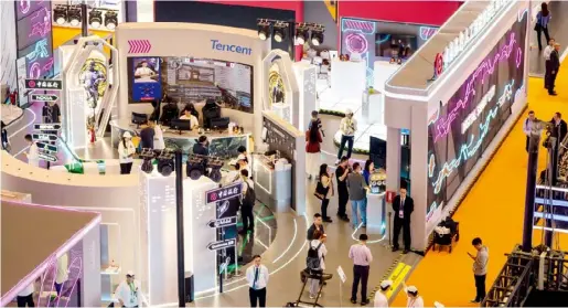  ?? (Photo by Xu Xun) ?? The sixth China Internatio­nal Import Expo was held in Shanghai from November 5 to 10, 2023, attracting 3,486 business exhibitors from 128 countries and regions.