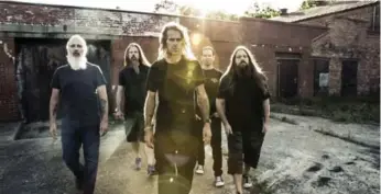  ?? TRAVIS SHINN ?? Lamb of God, fronted by Randy Blythe, centre, just landed a No. 1 album in Canada with VII: Sturm und Drang.