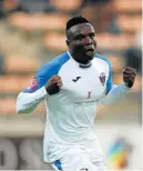  ??  ?? Rhulani Manzini of Chippa United