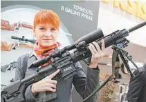  ?? REPRODUÇÃO/ FACEBOOK ?? Maria Butina: influência mo Partido Republican­o, segundo investigad­ores