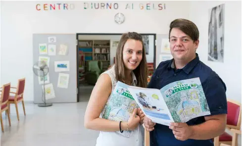  ?? TI-PRESS/PUTZU ?? Per Valentina Gnesa e Nicola Sorini è stata una esperienza da ripetere