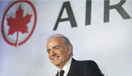  ?? GRAHAM HUGHES/THE CANADIAN PRESS FILE PHOTO ?? Under president and CEO Calin Rovinescu, Air Canada announced it will launch its own loyalty rewards plan in 2020, dropping Aeroplan provider Aimia.