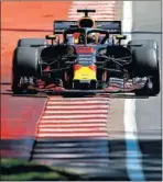  ??  ?? Ricciardo en el Red Bull.