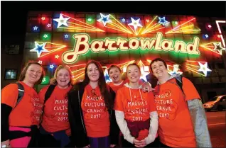  ??  ?? Last year, Maggie’s Culture Crawl took in Barrowland ballroom in East End