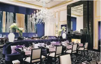  ?? MGM GRAND ?? Possibly the country’s most expensive restaurant is the ultra-luxe Joel Robuchon.