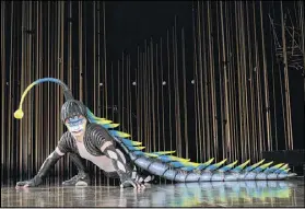  ?? CONTRIBUTE­D BY MARTIN GIRARD ?? Cirque du Soleil’s “Varekai” will be performed at Gwinnett Arena through Sunday.