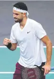  ??  ?? WORLD No.20: Grigor Dimitrov.