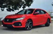  ??  ?? In 2016, Honda made sweeping changes to the 10th-generation Civic, including adding turbo power and bringing back the hatchback option.