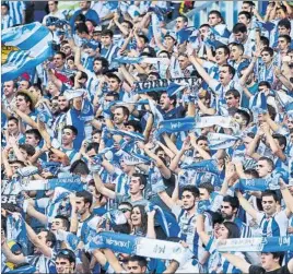  ?? FOTO: UNCITI ?? La grada Aitor Zabaleta estará en ebullición el domingo