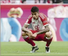 ?? FOTO: GETTY ?? Joao Cancelo (28 años), cedido hasta junio en el Bayern