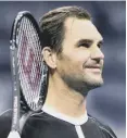  ??  ?? 0 Roger Federer: Bucked up.