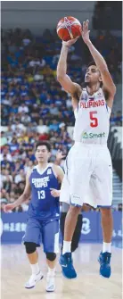  ?? FIBA WEBSITE ?? TEAM PILIPINAS resumes its FIBA World Cup Asian Qualifiers campaign against Iran today in Tehran at the start of the second round of the competitio­n.