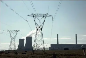  ?? PHOTO: REUTERS ?? Arnot Power Station, east of Middelburg. Power shortages have brought South Africa’s economy to the brink of recession.