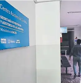  ?? LA VOZ / ARCHIVO ?? CRISIS. Crece la atención a personas con adicciones en el viejo Hospital San Roque.