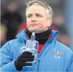  ??  ?? Tough time: Colin Nixon is hoping Ards can raise their game